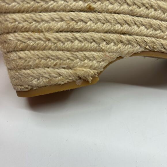 Dolce Vita Lesly Platform Wedge Sandals WMNS 6 Brown/Beige Slingback Ankle Strap - Picture 8 of 9